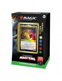 Magic Deck Sliver Swarm Commander Masters anglais CMM MTG The Gathering