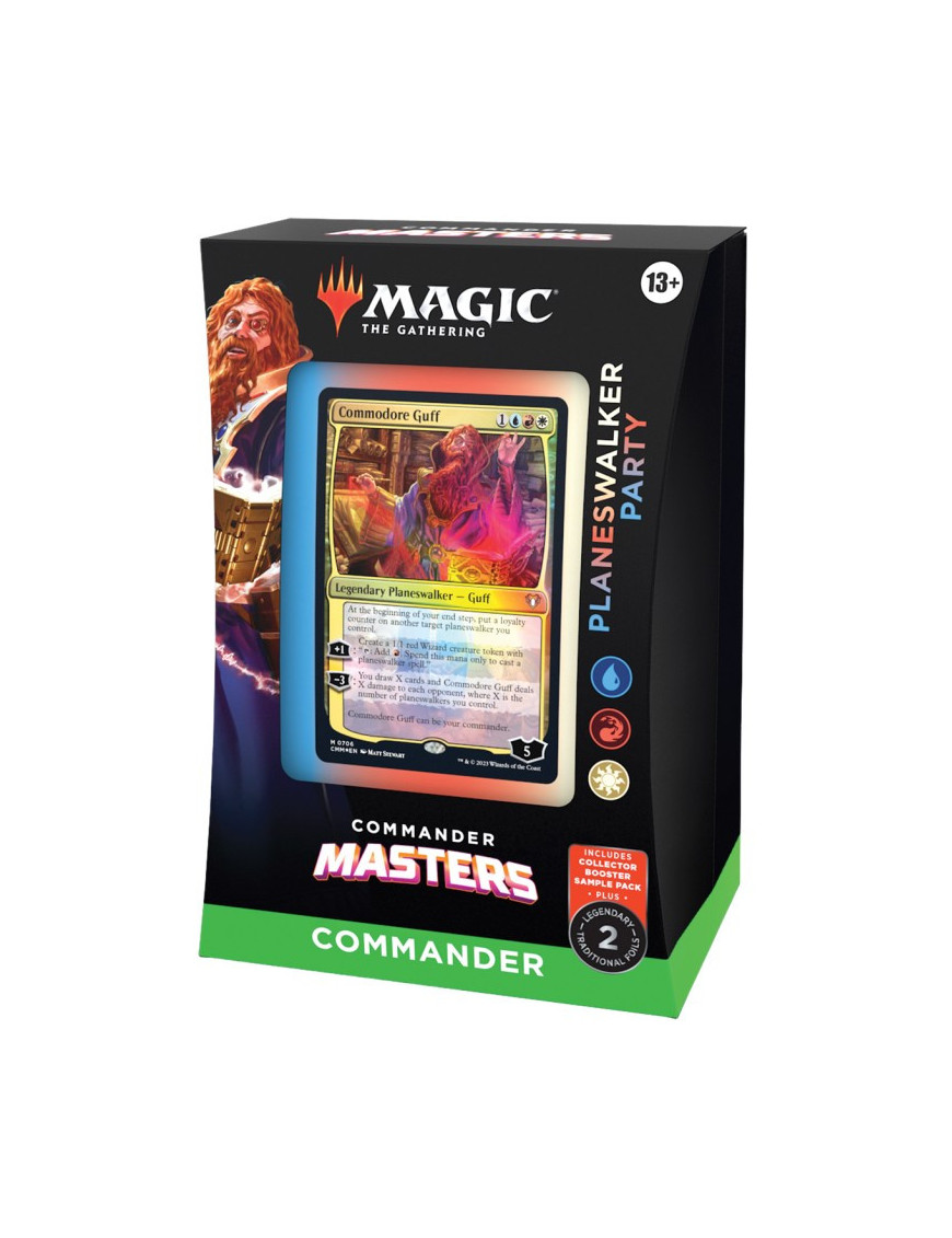 Magic Deck Planeswalker Party Commander Masters anglais CMM MTG The Gathering