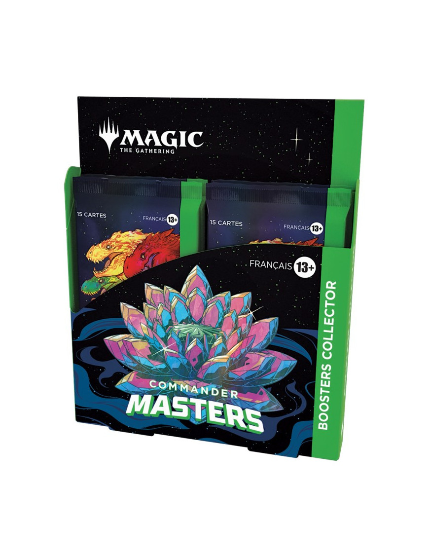 Magic Boite de 4 Boosters Collector Commander Masters FR CMM MTG The Gathering