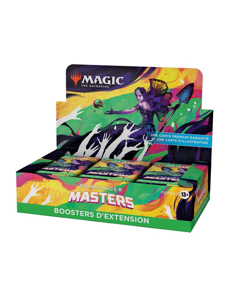 Magic Boite de 24 Booster d'Extension Commander Masters FR CMM MTG The Gathering