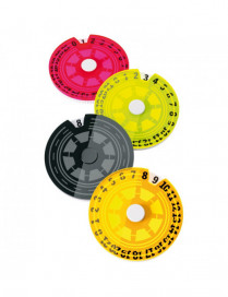 Compteur de Point de Vie lot de 4 rond FR Gamegenic