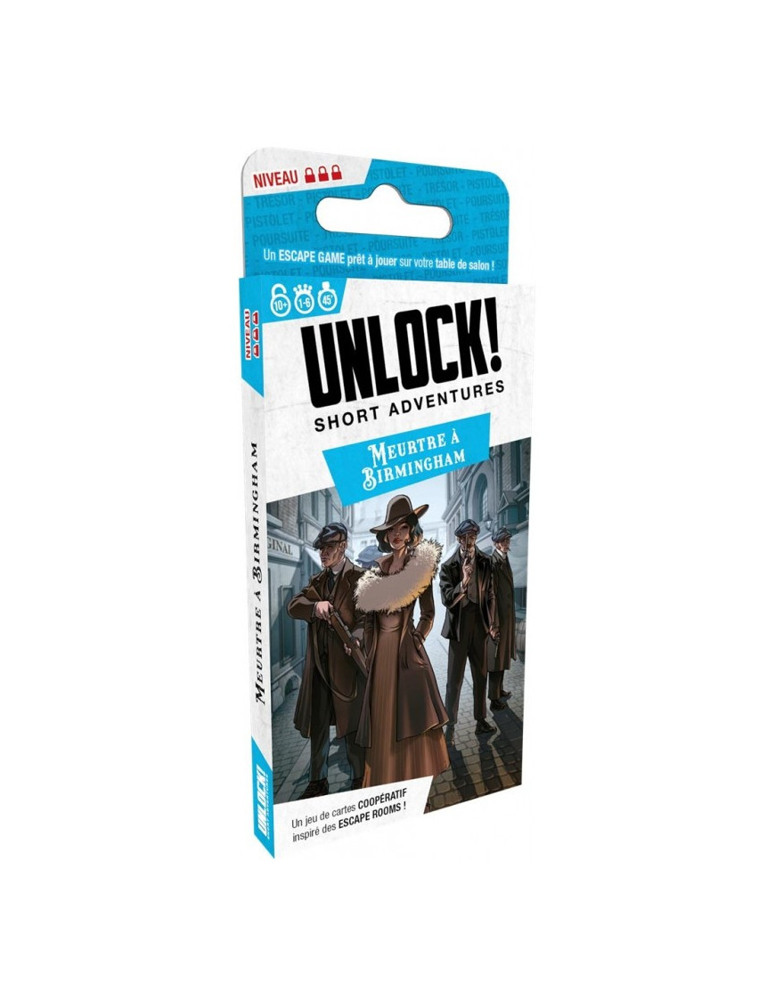 Unlock! Short Adventures Meurtre a Birmingham FR Space Cowboys