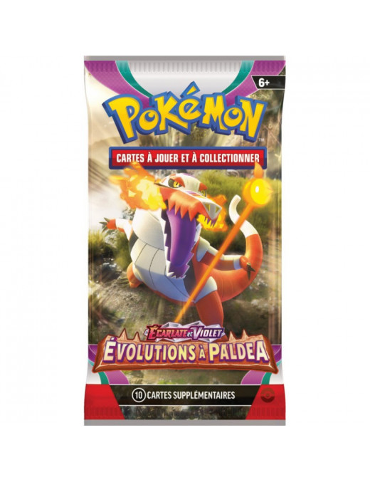 Pokemon Écarlate et Violet Évolutions à Paldea Booster FR