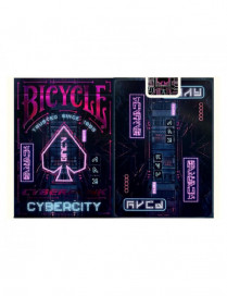 Bicycle Playing cards Créative Cyberpunk Cyber City x 54 cartes