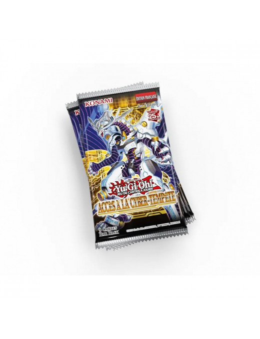 YuGiOh Booster Accès à la Cyber-Tempête FR Konami