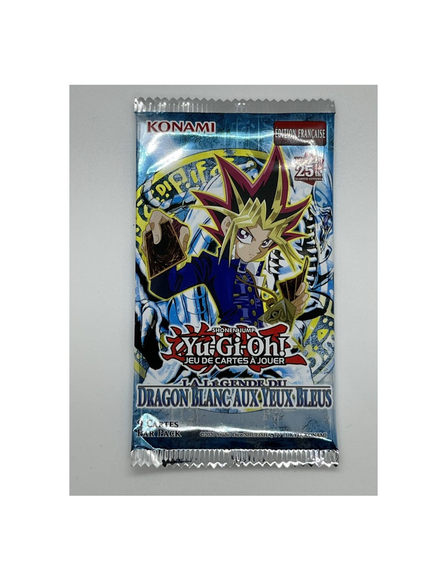 Yugioh La legende du dragon blanc aux yeux bleus Booster Collection 25th FR Konami