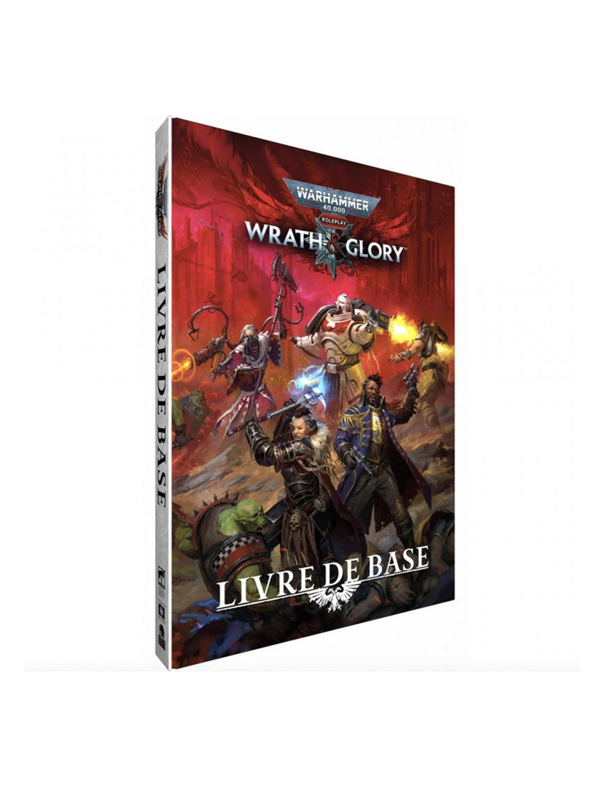 Warhammer 40k Role Play Wrath & Glory Livre de Base FR Khaos Project