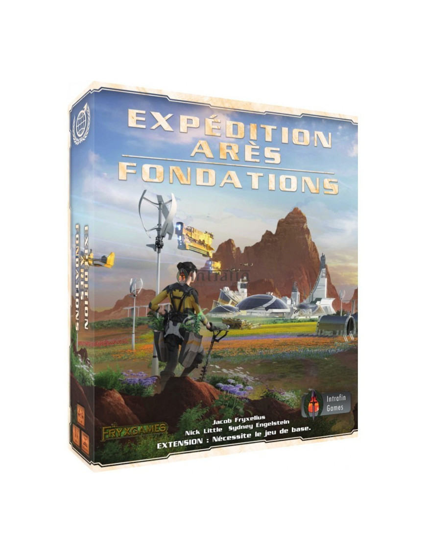Terraforming Mars Expédition Ares Extension Fondations FR Intrafin