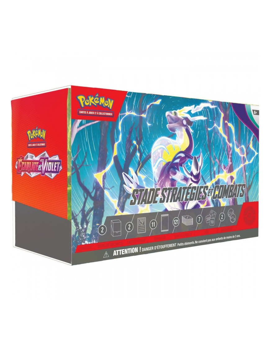 Pokemon Coffret Build & Battle Stadium Ecarlate et Violet FR Compagny