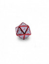 Set de 2 D20 Métal Spindown dés Rouge - Repliquant