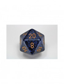 D20 JUMBO 34 mm - GRANITE Golden Cobalt FR CHESSEX