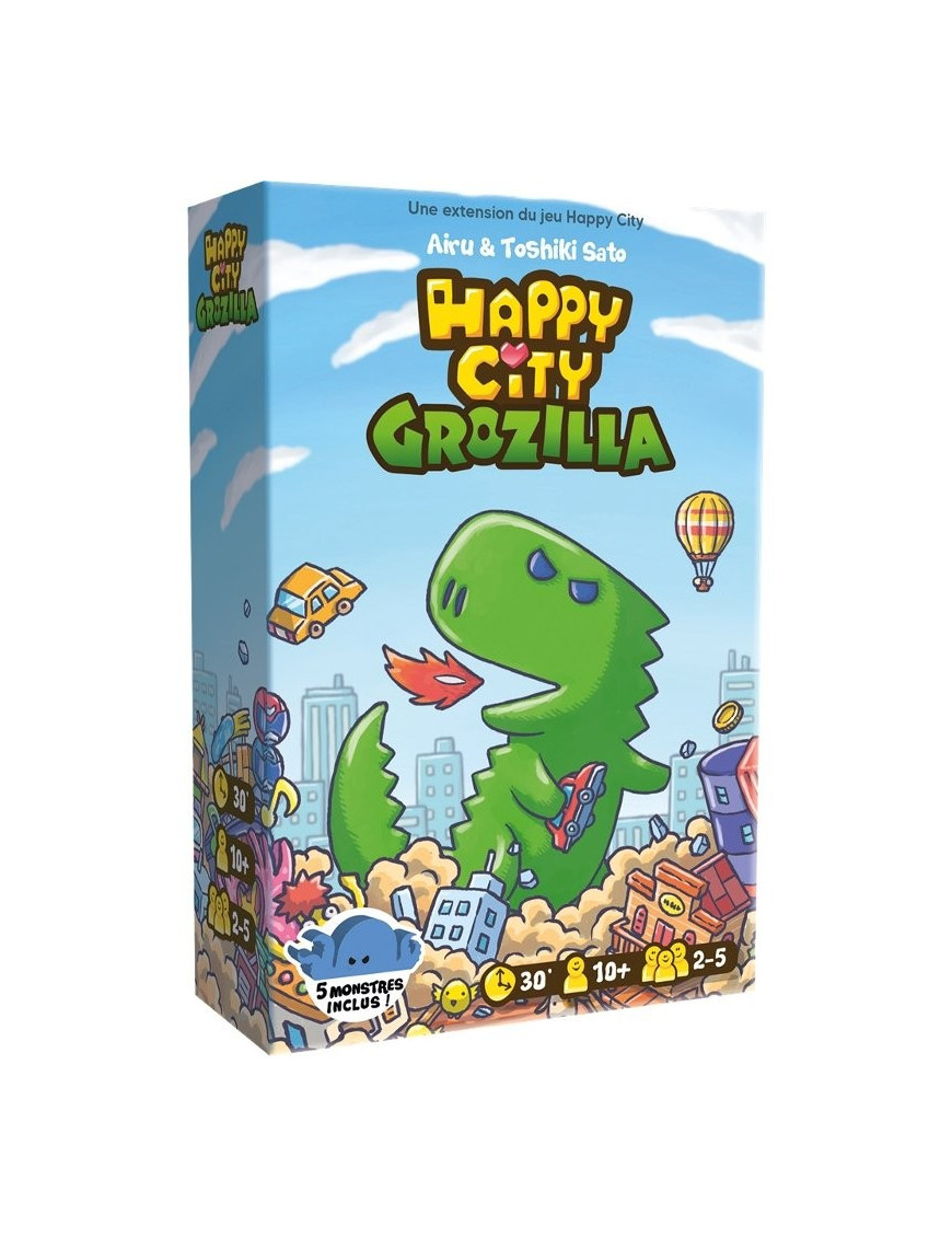 Happy City extension Grozilla FR Cocktail Games