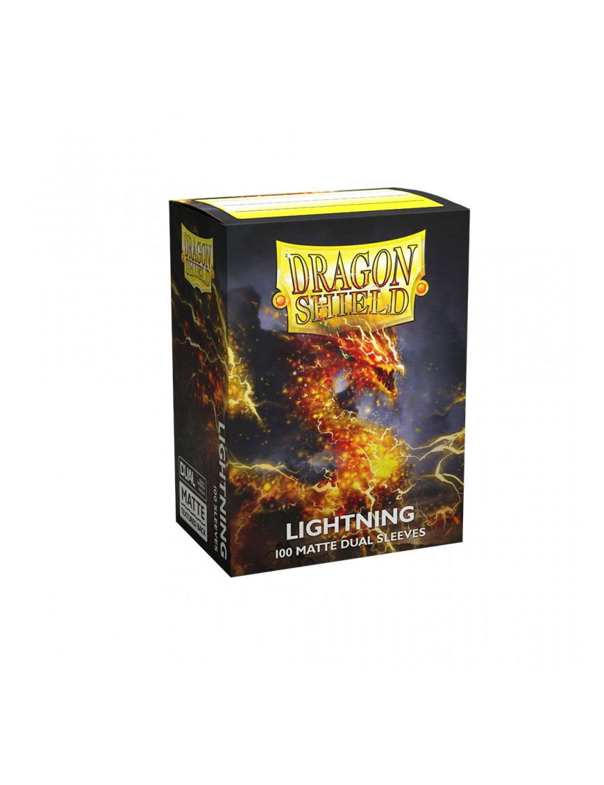 Dragon shield Dual Matte Lightning Ailia taille Magic Standard x 100