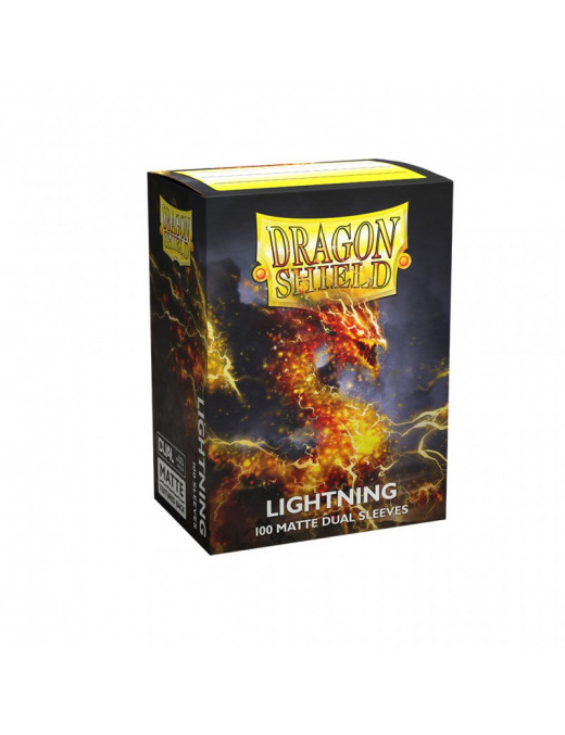 Dragon shield Dual Matte Lightning Ailia taille Magic Standard x 100