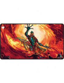 Playmat Magic La Guerre Fratricide Gix Yawgmoth Praetor Black Stitched Playmat FR Ultra Pro