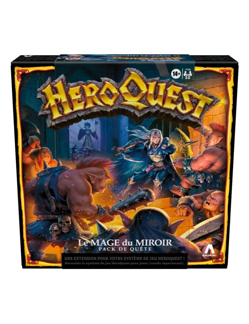 HeroQuest Extension Le Mage du Miroir FR Avalon Hill Hasbro