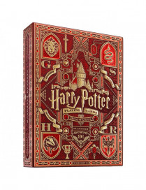 Bicycle Playing cards Harry Potter Gryffondor / Rouge Premium Silver x 54 cartes