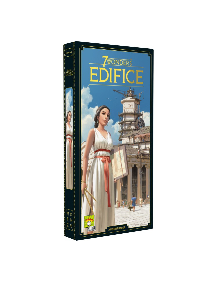 7 Wonders Extension Edifice (Compatible Nouvelle et Ancienne Edition) FR Repos Production