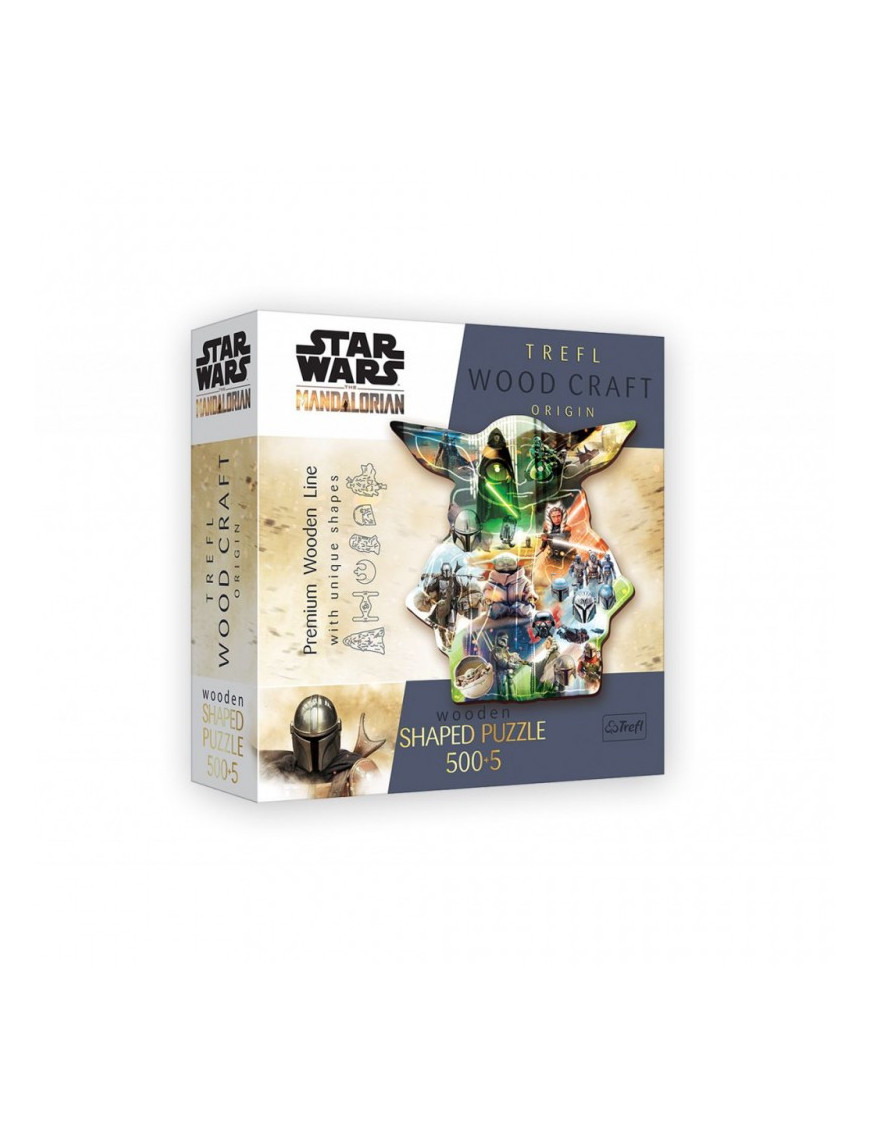 Puzzles en bois Woodcraft Star Wars The Mandalorian 500 Pieces FR TREFL SA