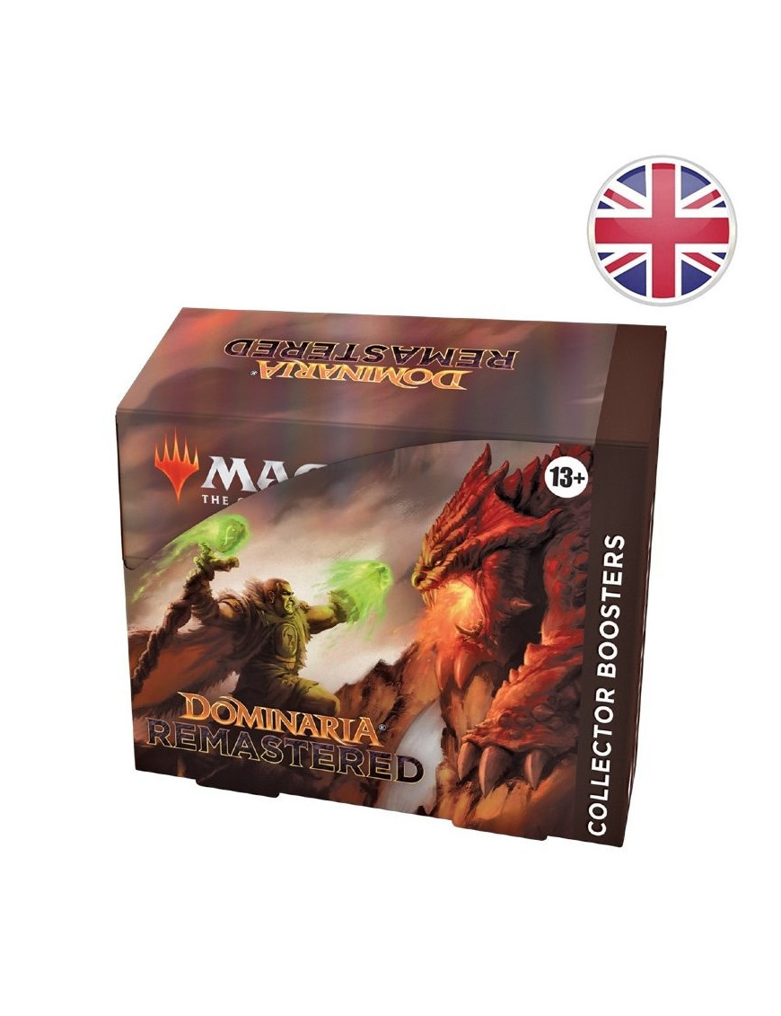 Magic Boite de 12 boosters Collector Dominaria Remastered VO MTG The gathering