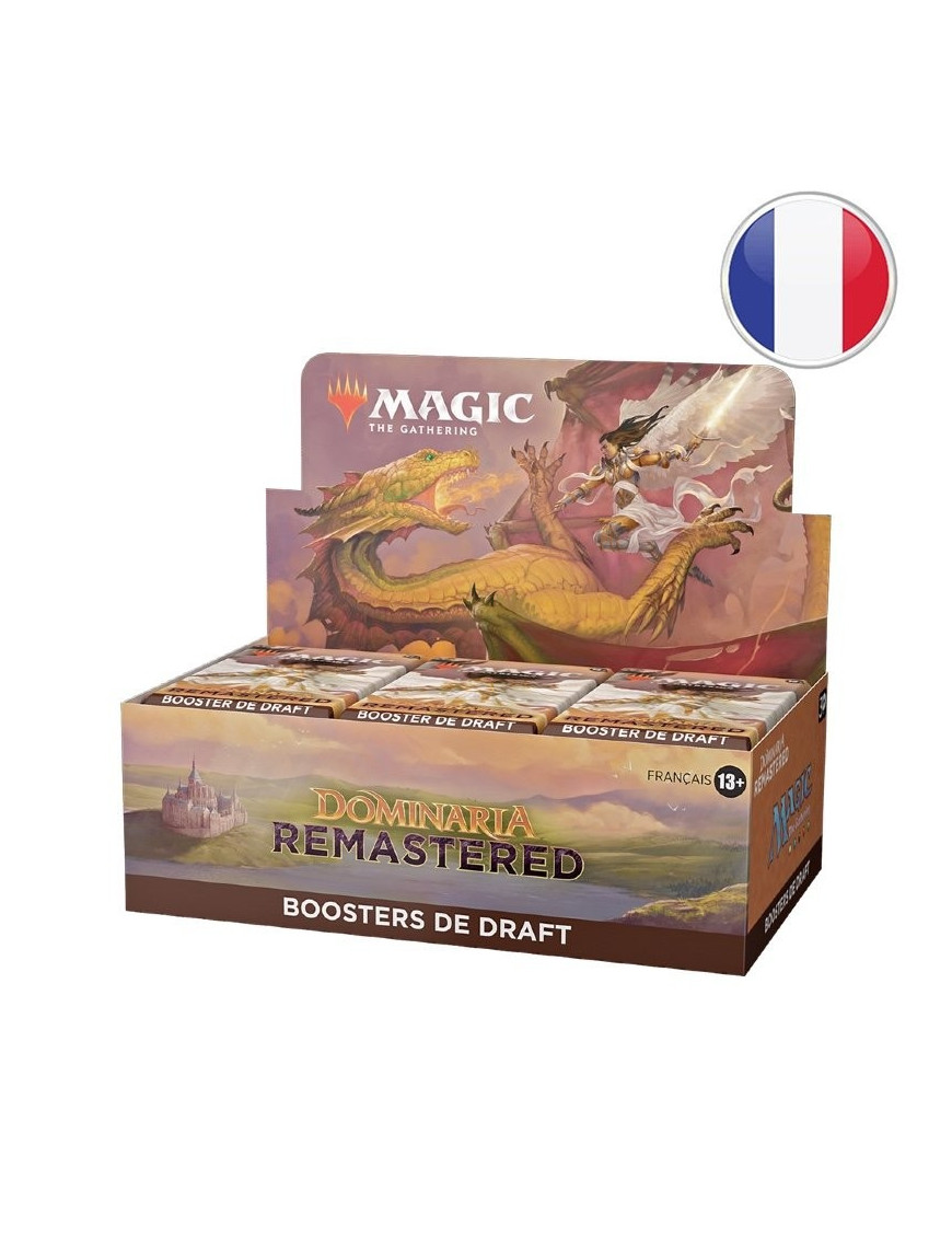 Magic Boite de 36 boosters de draft Dominaria Remastered FR MTG The gathering