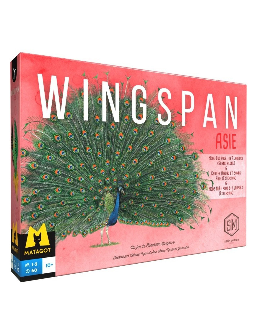 WINGSPAN Extension - Asie FR Matagot