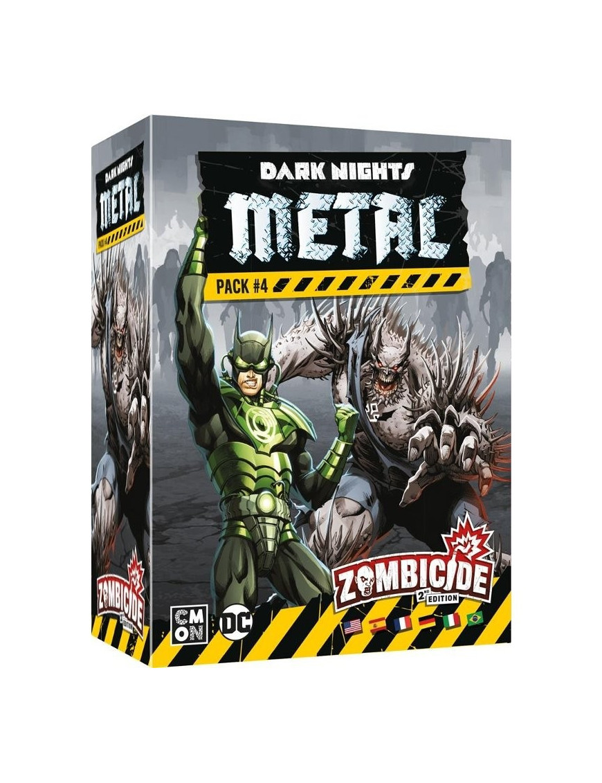 Zombicide extension Dark night Metal Pack 4 Batman FR CMON