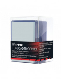 Toploader Combo Card Box Ultra Pro x25