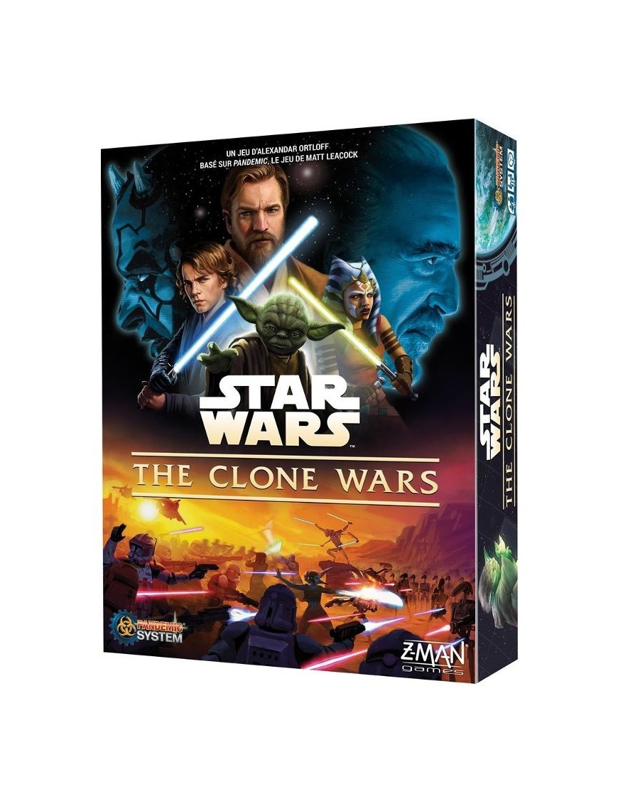 Star Wars Clone Wars Pandemic Systeme FR Z-MAN Games