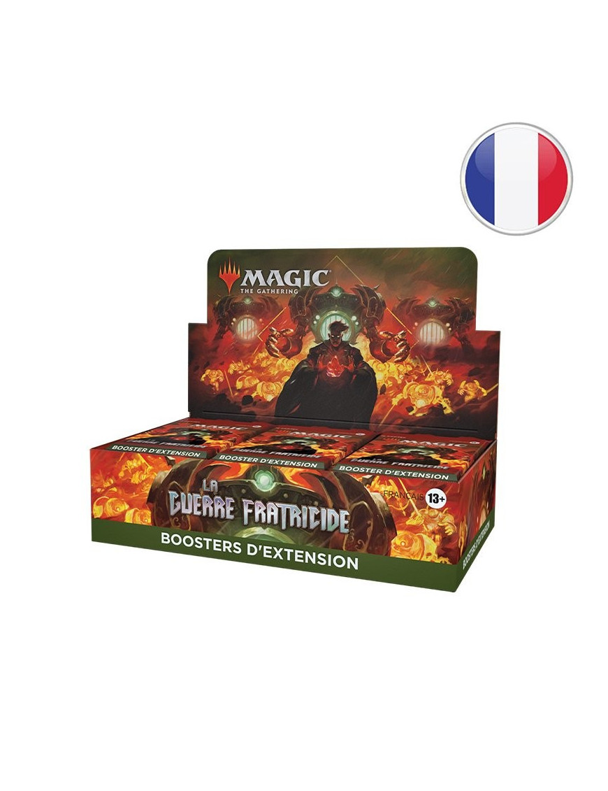 Magic Boite de 30 boosters d'Extension La Guerre Fratricide FR MTG The gathering