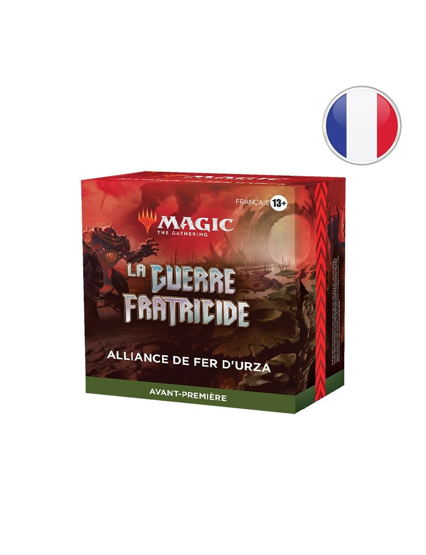 Magic Pack d'Avant Première Alliance de fer d'Urza La Guerre Fratricide FR MTG The gathering