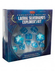 Set de Dés Laeral Silverhand's Explorer's JDR for D&D Donjons & Dragons