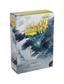 Dragon Shield Dual Matte Japanese Sleeves Snow Nirin x 60