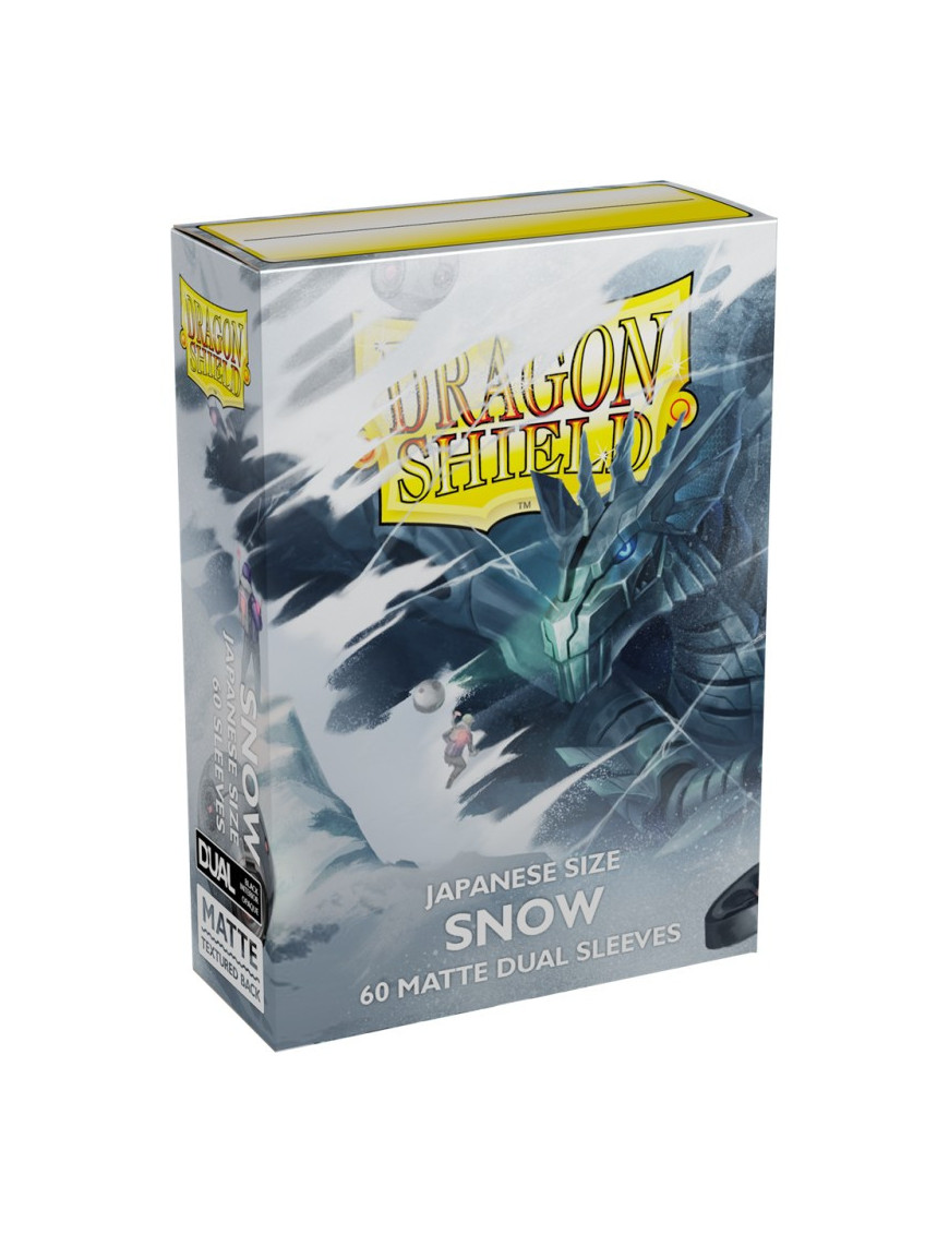 Dragon Shield Dual Matte Japanese Sleeves Snow Nirin x 60