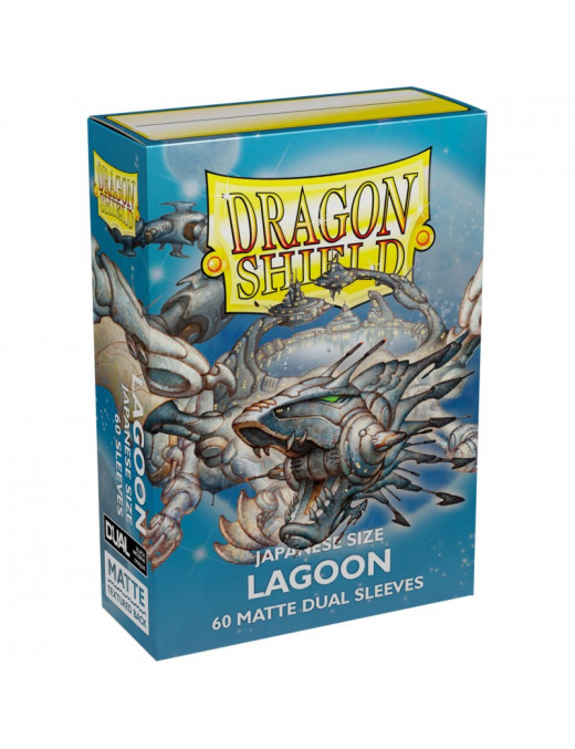 Dragon Shield Dual Matte Japanese Sleeves Lagoon Saras x 60