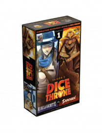 Dice Throne S2 As de la gâchette vs Samouraï Fr Lucky duck games