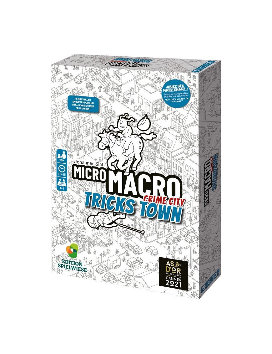 Micro Macro 3 Tricks Town - Crime City FR Spielwiese