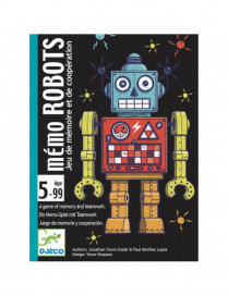 Mémo Robots FR Djeco