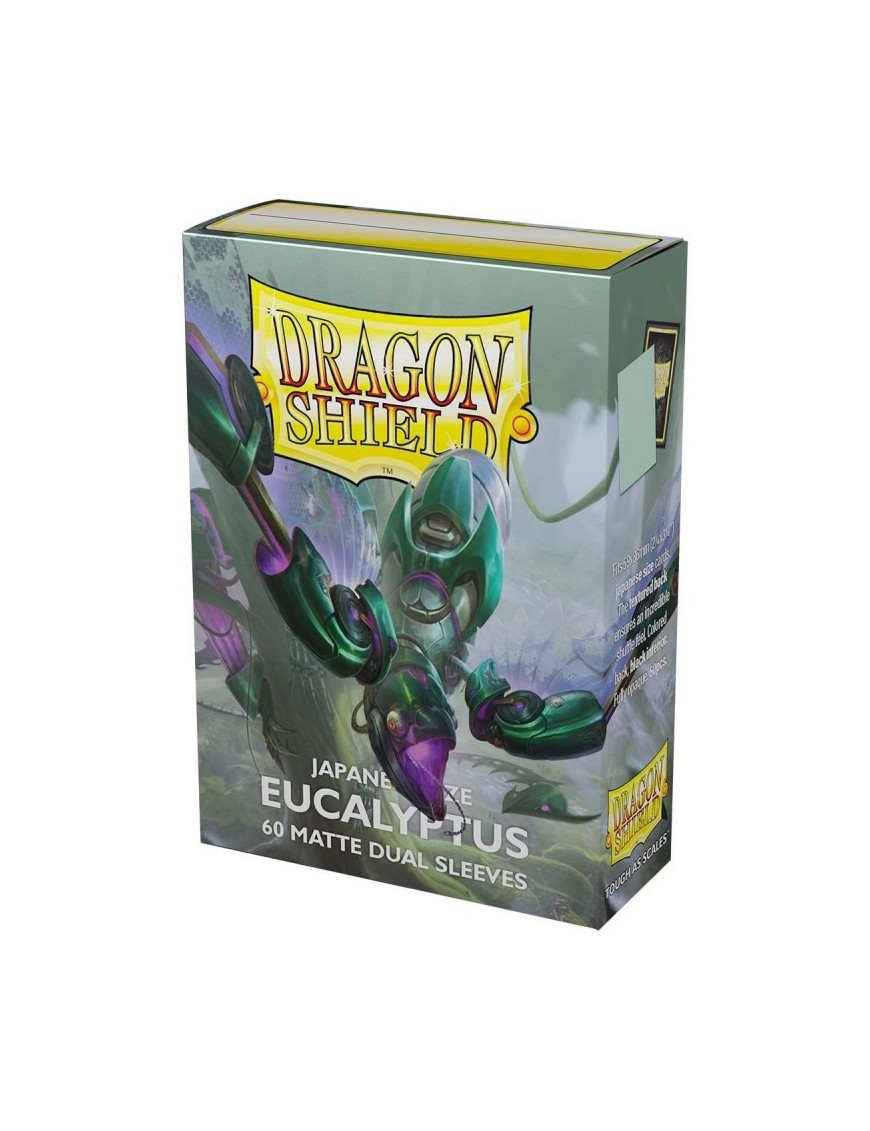 Dragon Shield Dual Matte Japanese Sleeves Eucalyptus x 60