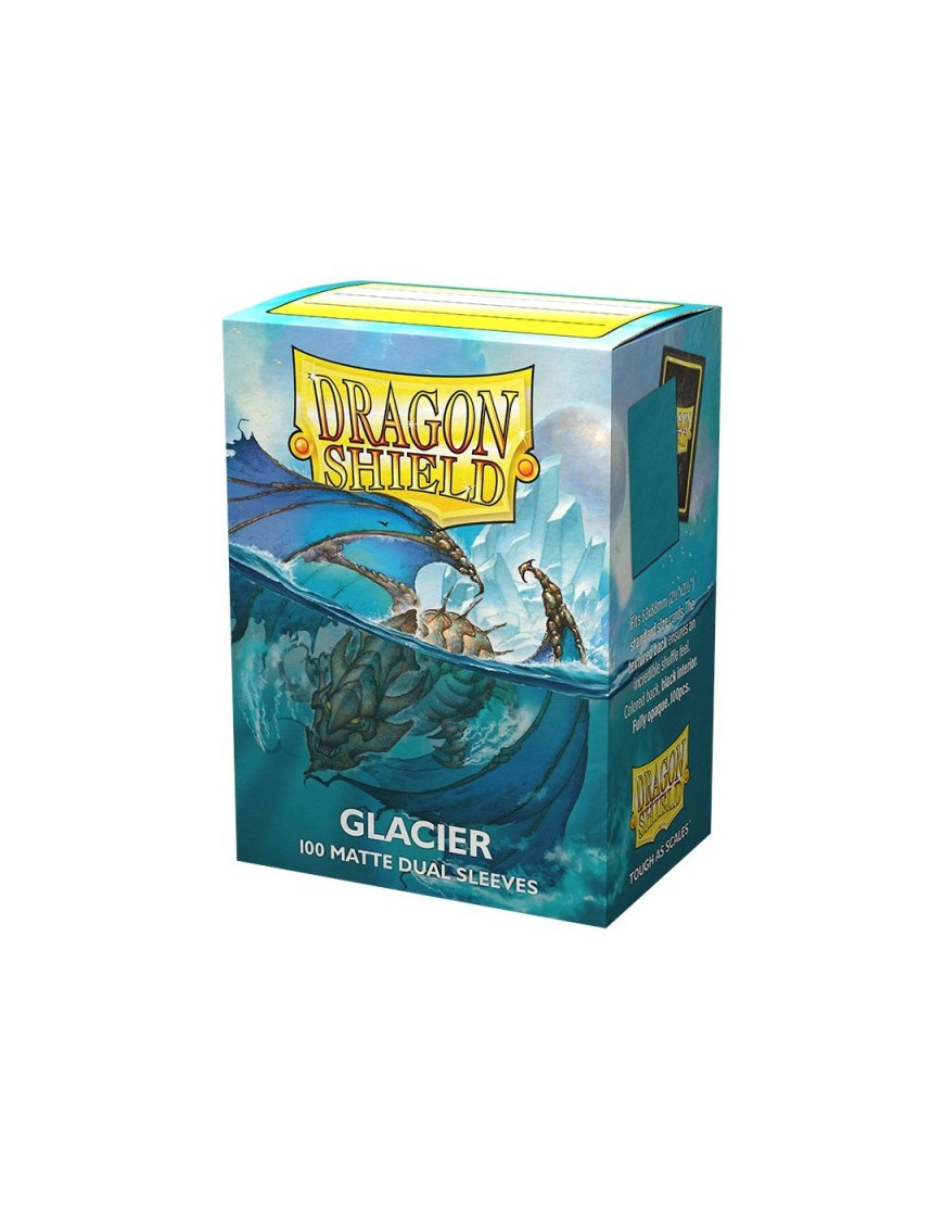 Dragon shield Dual Matte Glacier taille Magic Standard x 100