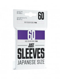 Gamegenic : 60 Just Sleeves 62x89 Purple Japanese size