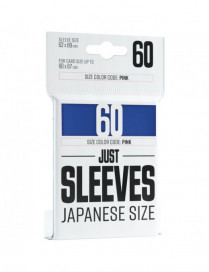 Gamegenic : 60 Just Sleeves 62x89 Blue Japanese size