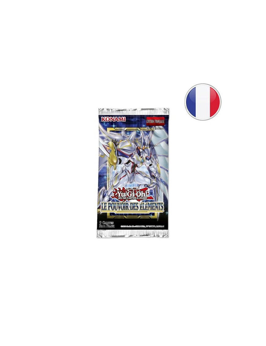 Yugioh Le Pouvoir Des Éléments 1st edition Booster FR Konami