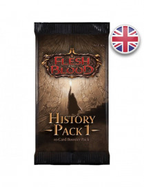 Flesh And Blood History Pack 1 bord blanc Booster Anglais