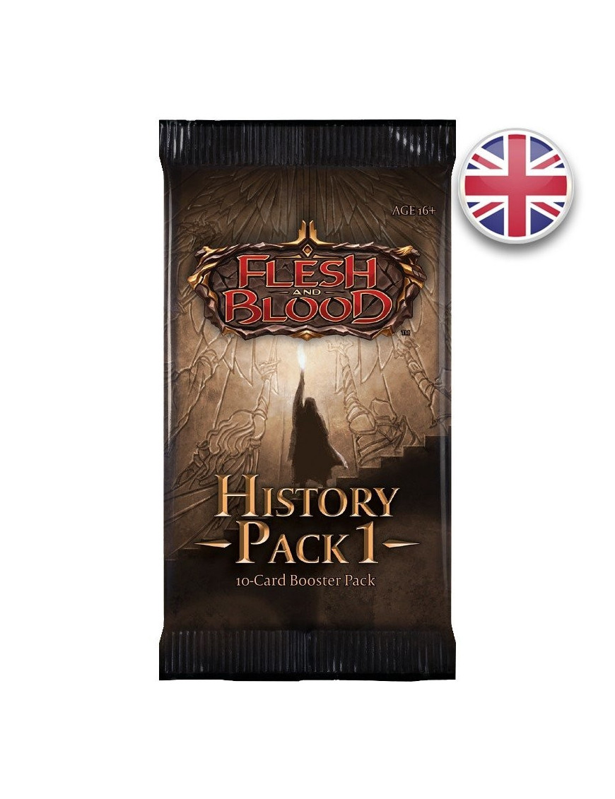 Flesh And Blood History Pack 1 bord blanc Booster Anglais