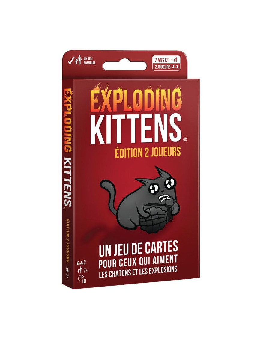 Exploding Kittens Édition 2 Joueurs FR