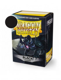 Dragon Shield Matte Black *100 91x66mm Deck Protector Protege Carte taille magic standard