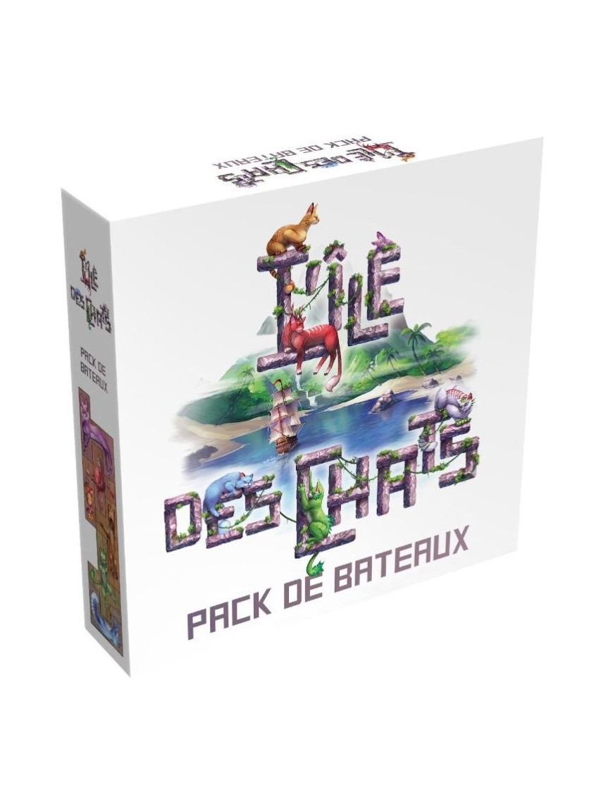 L'Ile des Chats Extension Pack Bateaux FR  Jeu Lucky Duck Games