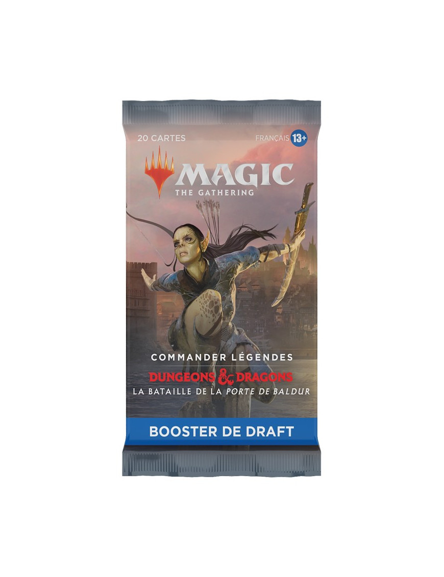 Magic Commander legendes D&d Baldur's Gate Booster Draft FR