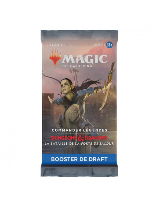 Magic Commander legendes D&d Baldur's Gate Booster Draft FR
